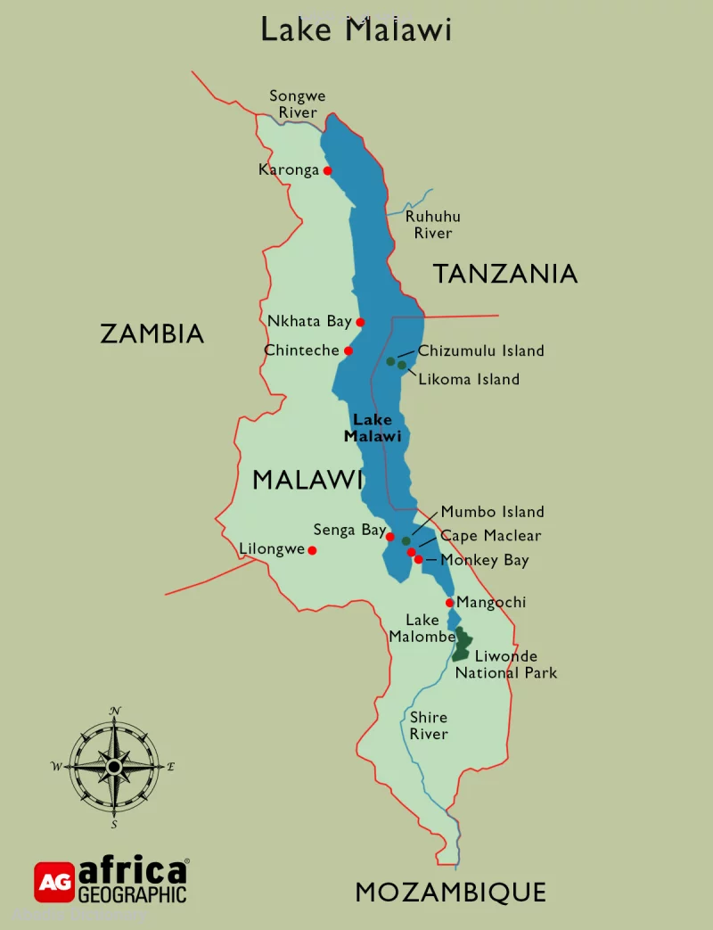 دریاچه ای در تانزانیا